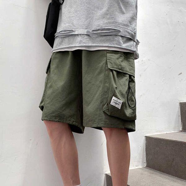 2021 new men shorts military zipper tactical shorts streetwear hip casual homme masculino short sweatpants p0806, White;black
2021 new men shorts military zipper tactical shorts streetwear hip casual homme masculino short sweatpants p0806, White;black
