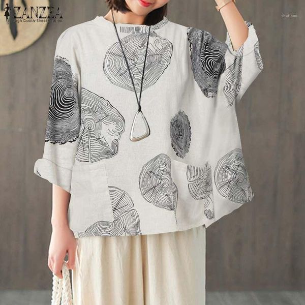 autumn floral printed shirts zanzea vintage casual blouse women o neck long sleeve tunic female blusas chemise robe women's blouses &, White
autumn floral printed shirts zanzea vintage casual blouse women o neck long sleeve tunic female blusas chemise robe women's blouses &, White