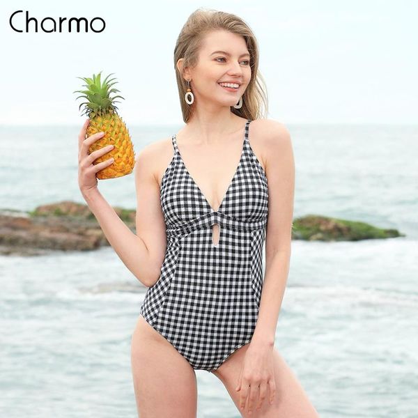 one-piece suits charmo classical black plaid monokini women's one piece swimsuit polka dot printed swimwear bathing suit
one-piece suits charmo classical black plaid monokini women's one piece swimsuit polka dot printed swimwear bathing suit