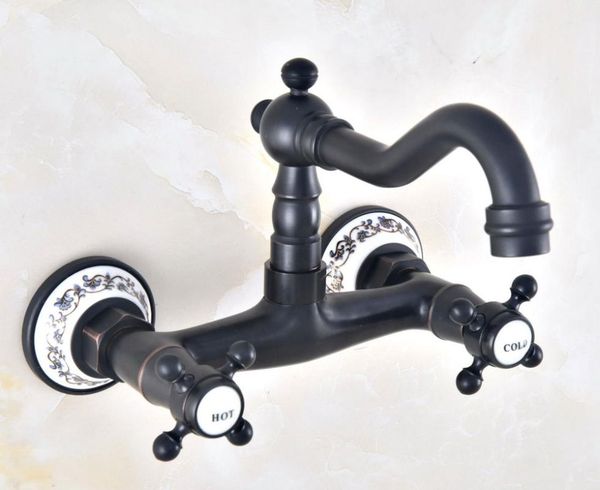 bathroom sink faucets black oil rubbed antique brass kitchen basin faucet mixer tap swivel spout wall mounted dual cross handles mnf461
bathroom sink faucets black oil rubbed antique brass kitchen basin faucet mixer tap swivel spout wall mounted dual cross handles mnf461