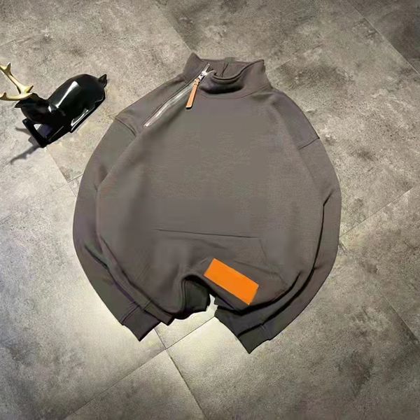 70% off 2021 autumn new fashion luojia line embroidery half high collar zipper casual loose slim couple sweater, Black;gray
70% off 2021 autumn new fashion luojia line embroidery half high collar zipper casual loose slim couple sweater, Black;gray