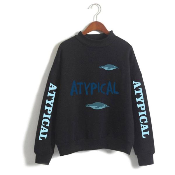 women's hoodies & sweatshirts atypical tv series turtleneck women men long sleeve fashion sweatshirt casual pullover clothes, Black
women's hoodies & sweatshirts atypical tv series turtleneck women men long sleeve fashion sweatshirt casual pullover clothes, Black
