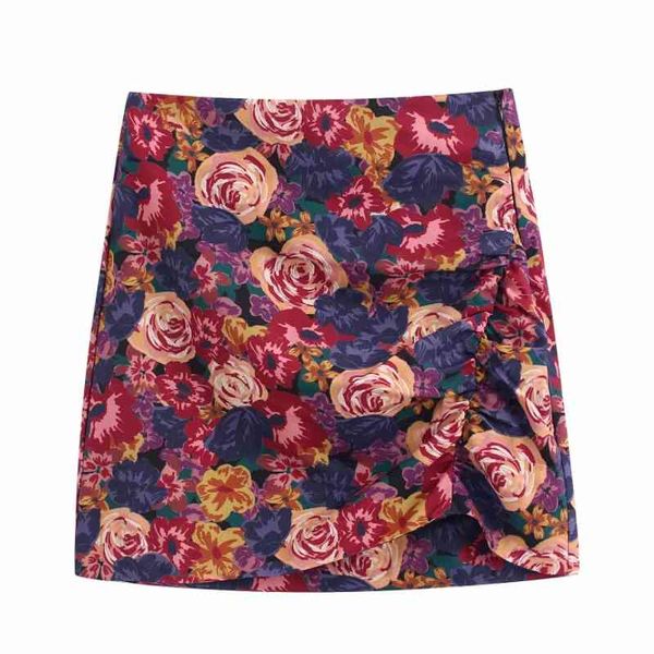 vintage flower printing women pleated mini skirt spring leisure lady straight skirts p1527 210430, Black
vintage flower printing women pleated mini skirt spring leisure lady straight skirts p1527 210430, Black