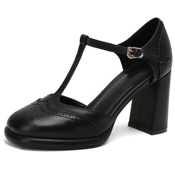 genuine leather sandals for women platforms round toe high heels pumps summer est wedding party shoes woman, Black
genuine leather sandals for women platforms round toe high heels pumps summer est wedding party shoes woman, Black