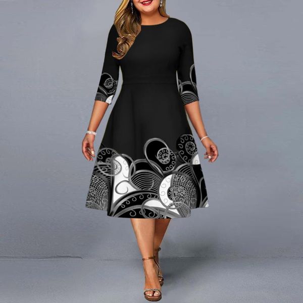 plus size dresses elegant tribal print casual midi dress black 2021 autumn ladies round neck christmas evening outfits 4xl 5xl
plus size dresses elegant tribal print casual midi dress black 2021 autumn ladies round neck christmas evening outfits 4xl 5xl
