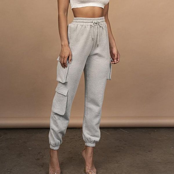 women solid color sweatpants loose fit joggers trousers casual high elastic waist drawstring with pockets streetwear s-2xl women's pant, Black;white
women solid color sweatpants loose fit joggers trousers casual high elastic waist drawstring with pockets streetwear s-2xl women's pant, Black;white
