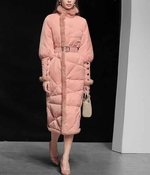 winter duck jacket women's clothing 2021 style pink slim long thickened warm coat lady sleeve stand collar jackets, Black;brown
winter duck jacket women's clothing 2021 style pink slim long thickened warm coat lady sleeve stand collar jackets, Black;brown