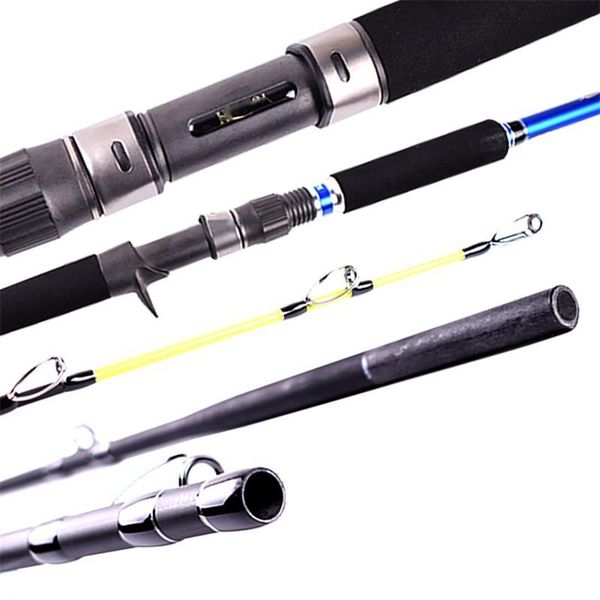 boat fishing rods never broken 1.8m popping spinning casting jigging rod 2 section 50kg drag fast action saltwater
boat fishing rods never broken 1.8m popping spinning casting jigging rod 2 section 50kg drag fast action saltwater