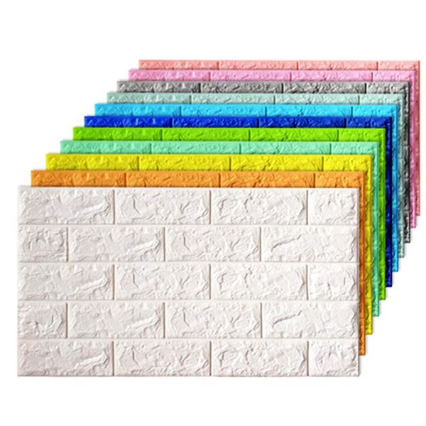 wallpapers 70x38cm 3d wall stickers self adhesive foam brick room decor diy wallpaper living sticker for kids 
wallpapers 70x38cm 3d wall stickers self adhesive foam brick room decor diy wallpaper living sticker for kids