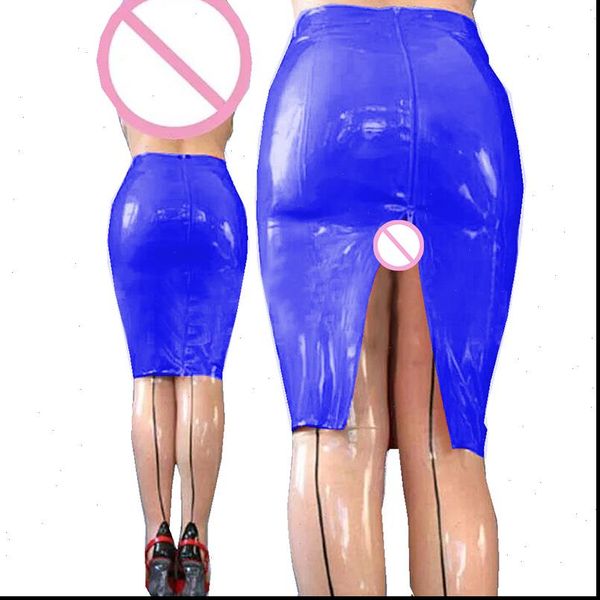 11 colors wet look women skirts pvc pencil knee length split bodycon midi package hips back full zipper bottoms, Black
11 colors wet look women skirts pvc pencil knee length split bodycon midi package hips back full zipper bottoms, Black
