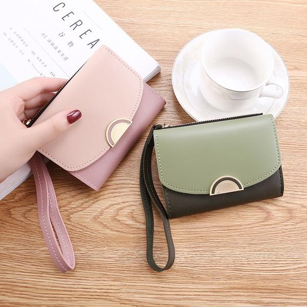 wallets ladies wallet pu leather large capacity short mini buckle card holder fashion clutch bag carteira feminina, Red;black
wallets ladies wallet pu leather large capacity short mini buckle card holder fashion clutch bag carteira feminina, Red;black