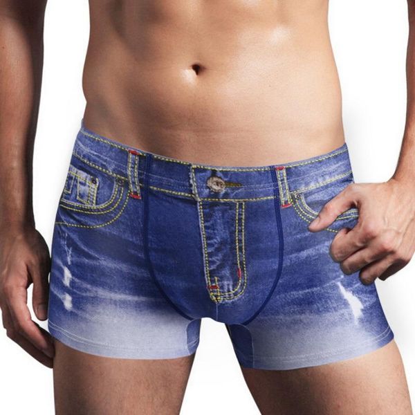 underpants men's briefs stretch men underwear male shorts denim pattern fake jeans print cotton, Black;white
underpants men's briefs stretch men underwear male shorts denim pattern fake jeans print cotton, Black;white