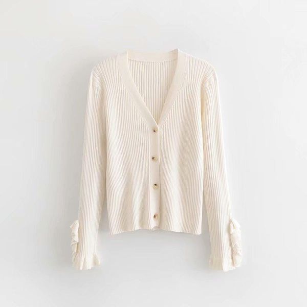 women's sweaters asds autumn winter wear korean fashion wooden ear edge baggy version of cardigan sweater wxy52829, White;black
women's sweaters asds autumn winter wear korean fashion wooden ear edge baggy version of cardigan sweater wxy52829, White;black