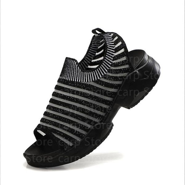 sandals carp summer women slippers gladiator open toe elastic female casual women's shoes, Black
sandals carp summer women slippers gladiator open toe elastic female casual women's shoes, Black