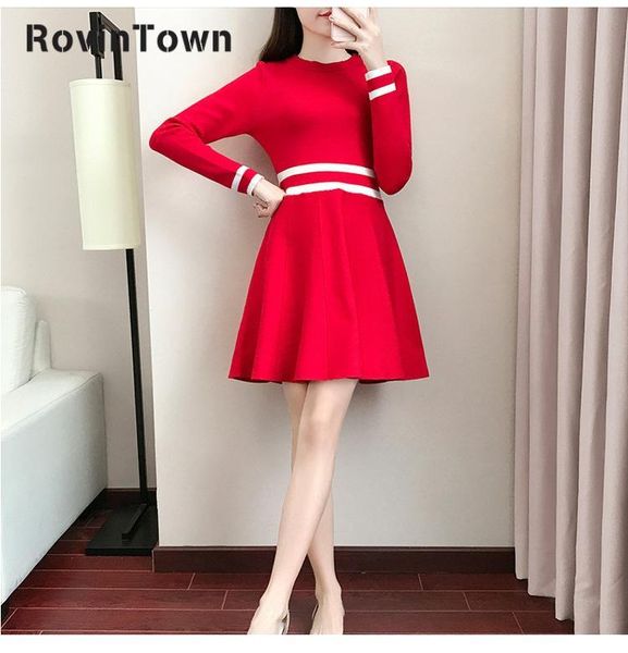casual dresses summer kpop jersey dress women long sleeve mid length bodycon hepburn style retro striped o neck, Black;gray
casual dresses summer kpop jersey dress women long sleeve mid length bodycon hepburn style retro striped o neck, Black;gray