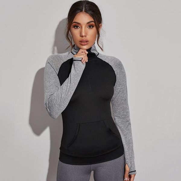 yoga outfit zipper turtleneck women sport workout t-shirt fitness tight female blouse running sportswear long sleeve gym shirt
yoga outfit zipper turtleneck women sport workout t-shirt fitness tight female blouse running sportswear long sleeve gym shirt