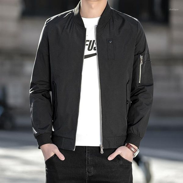 men's jackets jacket spring and autumn korean leisure 2021 baseball clothes, Black;brown
men's jackets jacket spring and autumn korean leisure 2021 baseball clothes, Black;brown