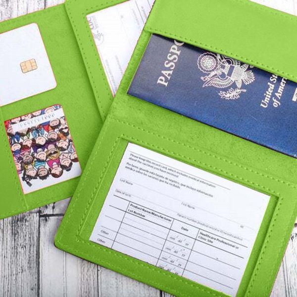card holders fashion women men vaccination cover id certificate durable multifunction leather holder protective 11x8.5cm 1pcs, Brown;gray
card holders fashion women men vaccination cover id certificate durable multifunction leather holder protective 11x8.5cm 1pcs, Brown;gray