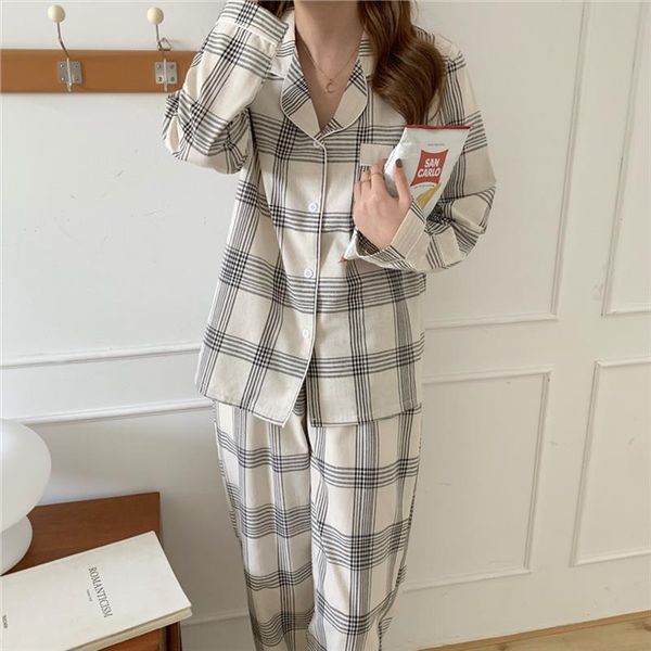 couples pajamas set plaid night womens sleepwears pijamas male long sleeve pyjamas sleepwear suit casual homewear pj pijama home l059, Black;red
couples pajamas set plaid night womens sleepwears pijamas male long sleeve pyjamas sleepwear suit casual homewear pj pijama home l059, Black;red