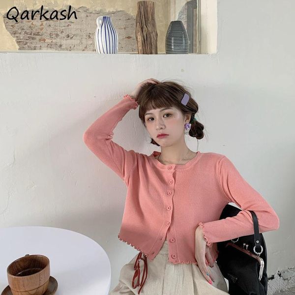 women's knits & tees cardigan women spring cropped sweet korean style pure color students soft leisure all-match ladies tender daily ba, White
women's knits & tees cardigan women spring cropped sweet korean style pure color students soft leisure all-match ladies tender daily ba, White