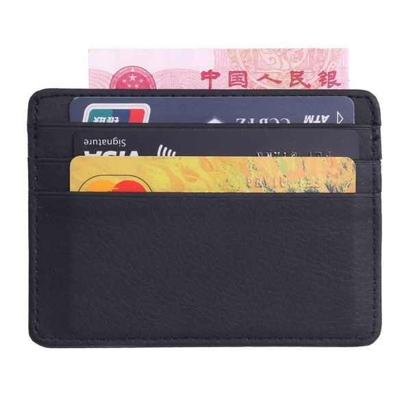 card holders men's leather thin wallet id money slim holder pocket organizer, Brown;gray
card holders men's leather thin wallet id money slim holder pocket organizer, Brown;gray