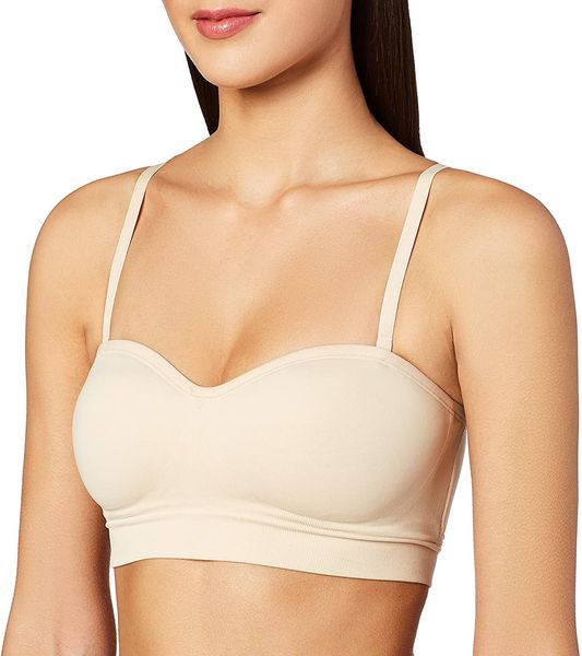 brand womens peyton seamless wire strapless convertible bra, Red;black