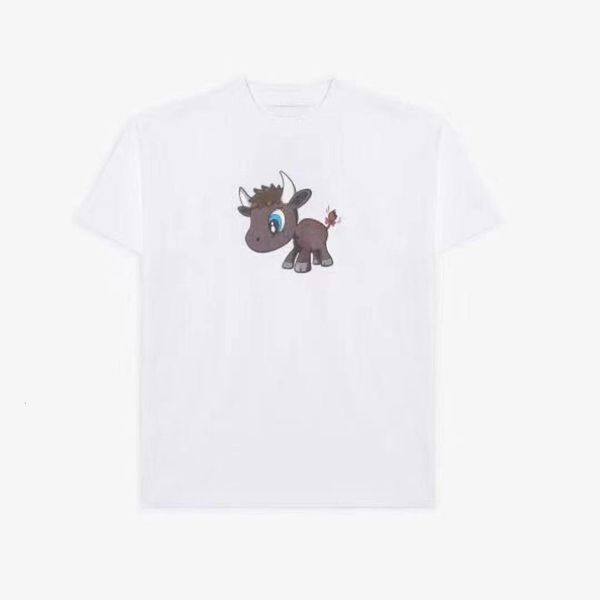 women's t-shirt 2021 female will see cotton printing european and american fashion trend leisure street before after, White
women's t-shirt 2021 female will see cotton printing european and american fashion trend leisure street before after, White