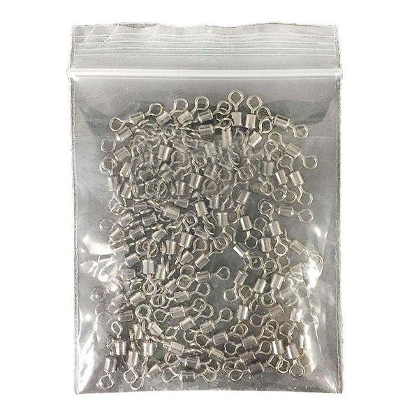 300pcs fishing swivels rolling swivel connector with ball bearing solid rings sea accessories hooks
300pcs fishing swivels rolling swivel connector with ball bearing solid rings sea accessories hooks