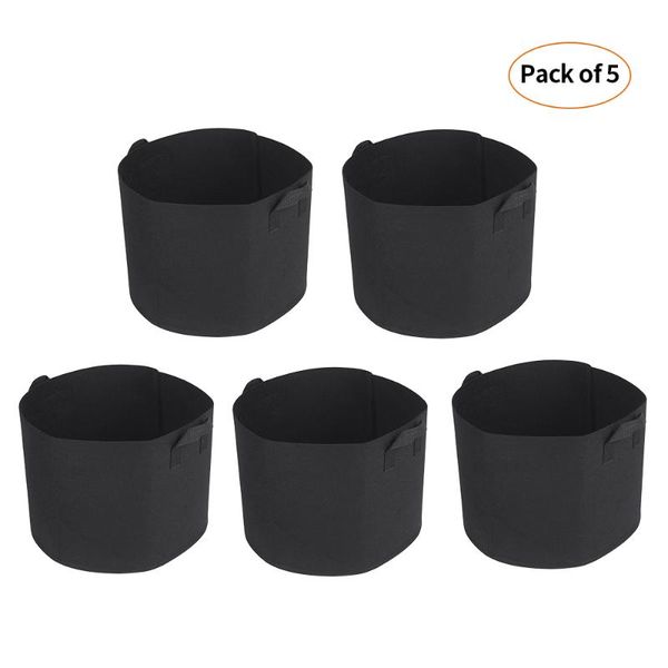 planters & pots 5pcs grow bags with handles aeration plant pouch root container non-woven tomatoes fabric garden accessories
planters & pots 5pcs grow bags with handles aeration plant pouch root container non-woven tomatoes fabric garden accessories