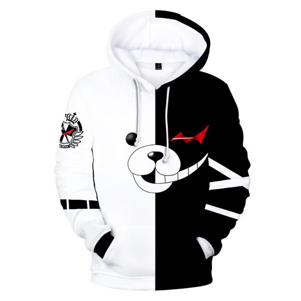 men's hoodies & sweatshirts harajuku hoodie with 3d anime monokuma printed hooded sweatshirt for men and women autumn winter casual, Black
men's hoodies & sweatshirts harajuku hoodie with 3d anime monokuma printed hooded sweatshirt for men and women autumn winter casual, Black