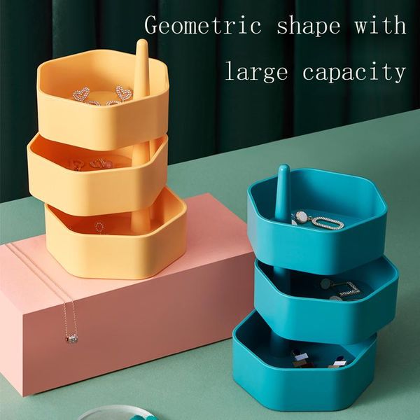 storage boxes & bins xiaogui rotating cosmetics box portable household necklace earring jewelry organizer makeup
storage boxes & bins xiaogui rotating cosmetics box portable household necklace earring jewelry organizer makeup