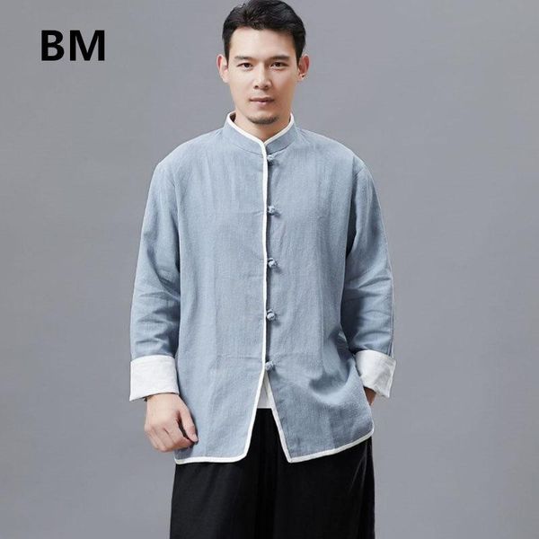 men's jackets spring autumn jacket chinese style pure raime shirts casual clothing buckles mandarin coat, Black;brown
men's jackets spring autumn jacket chinese style pure raime shirts casual clothing buckles mandarin coat, Black;brown