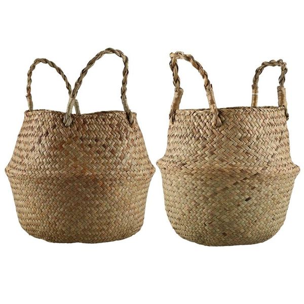 storage baskets 2 pcs seagrass wickerwork basket rattan foldable hanging flower pot planter woven dirty laundry hamper home decor
storage baskets 2 pcs seagrass wickerwork basket rattan foldable hanging flower pot planter woven dirty laundry hamper home decor