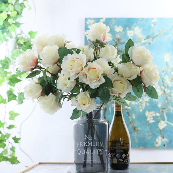 home decoration accessories 5 heads artificial rose flowers silk real touch wreath fake for wedding valentines day gift decorative & wreaths
home decoration accessories 5 heads artificial rose flowers silk real touch wreath fake for wedding valentines day gift decorative & wreaths