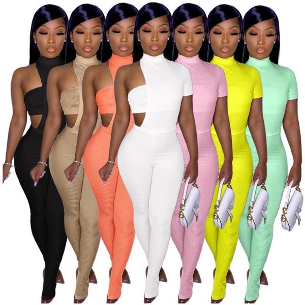 knitted 3 piece set women strapless bodycon bodysuit long pants asymmetrical outfits for casual sweat suit summer women's two, White
knitted 3 piece set women strapless bodycon bodysuit long pants asymmetrical outfits for casual sweat suit summer women's two, White