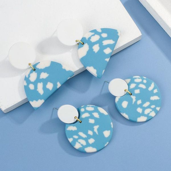 dangle & chandelier aensoa snowflake cloud pattern clay earrings small cute simple blue pendant earring 2021 women jewelry trendy, Silver
dangle & chandelier aensoa snowflake cloud pattern clay earrings small cute simple blue pendant earring 2021 women jewelry trendy, Silver