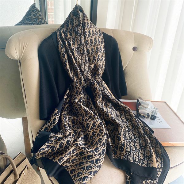 imitation silk women's thin shawl sunshade beach towel new silk satin scarf fashion decoration, Blue;gray
imitation silk women's thin shawl sunshade beach towel new silk satin scarf fashion decoration, Blue;gray