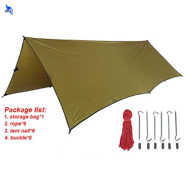 3mx4m beach sun shelter tarp waterproof tent shade ultralight uv garden awning canopy sunshade outdoor camping barbecue hammock
3mx4m beach sun shelter tarp waterproof tent shade ultralight uv garden awning canopy sunshade outdoor camping barbecue hammock