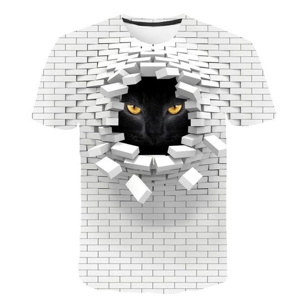 men's t-shirts 2021 men 3d cat wall print casual harajuku women t-shirt summer short sleeve o-neck quality tee boys clothes female t sh, White;black
men's t-shirts 2021 men 3d cat wall print casual harajuku women t-shirt summer short sleeve o-neck quality tee boys clothes female t sh, White;black
