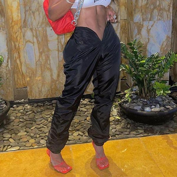 women's pants & capris split pant side zipper v shape solid loose casual fashion trouser women clothing autumn fairy grunge high street, Black;white
women's pants & capris split pant side zipper v shape solid loose casual fashion trouser women clothing autumn fairy grunge high street, Black;white