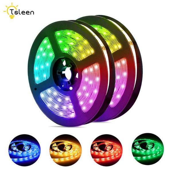 strips smd 2835 dc12v rgb leds tape flexible led lamp strip light 2021 5m super bright home decoration waterproof diode ribbon
strips smd 2835 dc12v rgb leds tape flexible led lamp strip light 2021 5m super bright home decoration waterproof diode ribbon