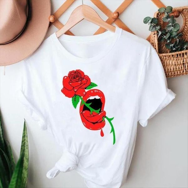 summer tshirts floral women lip funny 90s cute fashion short sleeve clothes lady print female, White
summer tshirts floral women lip funny 90s cute fashion short sleeve clothes lady print female, White