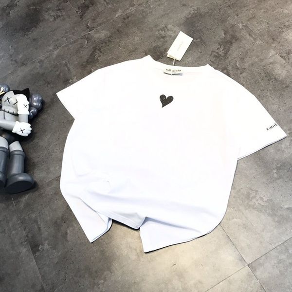 brand t shirt and polos ins tide brand kimhekim small love printed white t-shirt women's summer cotton round neck loose
brand t shirt and polos ins tide brand kimhekim small love printed white t-shirt women's summer cotton round neck loose