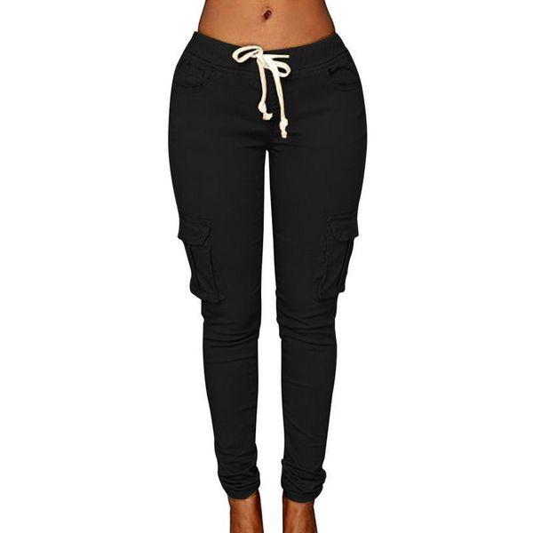 spring lace up waist casual womens capris solid pencil multi pockets plus size straight slim fit trousers dropshipping, Black;white
spring lace up waist casual womens capris solid pencil multi pockets plus size straight slim fit trousers dropshipping, Black;white