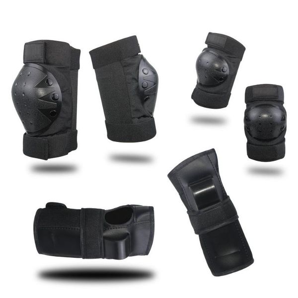 6pcs children's sports safety set including 2 knee pads elbow protection 2. palm for car roller skating ski &, Black;gray
6pcs children's sports safety set including 2 knee pads elbow protection 2. palm for car roller skating ski &, Black;gray