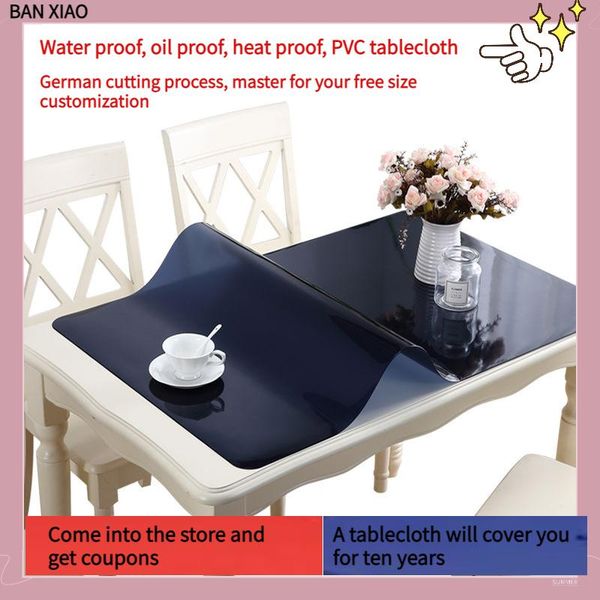 tablecloth oil proof glass soft flexible table protective cover transparent waterproof kitchen decor of modern cloth
tablecloth oil proof glass soft flexible table protective cover transparent waterproof kitchen decor of modern cloth