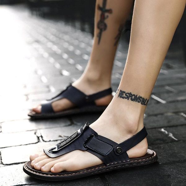 slippers 2021 summer male outdoor footwear men comfortable gentlemen beach sandals shoes hook loop plus size 38-47, Black
slippers 2021 summer male outdoor footwear men comfortable gentlemen beach sandals shoes hook loop plus size 38-47, Black