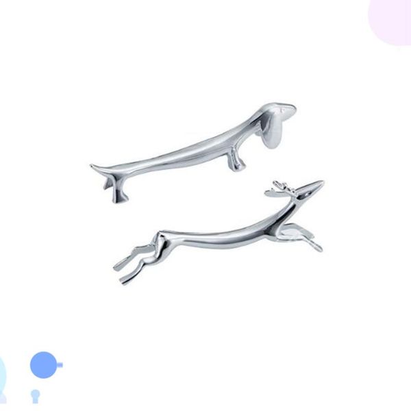 chopsticks 2pcs rest silver animal stand rack spoon fork holder for home el (dog shape) 
chopsticks 2pcs rest silver animal stand rack spoon fork holder for home el (dog shape)