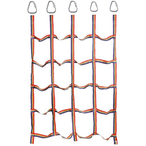 cords, slings and webbing climbing net outdoor rainbow belt physical exercise net-children's daily sports entertainment
cords, slings and webbing climbing net outdoor rainbow belt physical exercise net-children's daily sports entertainment