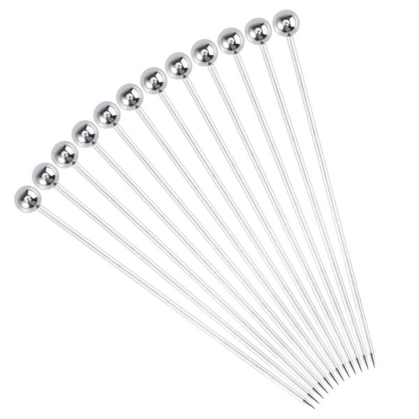 forks 24pcs stainless steel fruit picks cocktail decorative sticks party supplies favors for banquet bar (silver)
forks 24pcs stainless steel fruit picks cocktail decorative sticks party supplies favors for banquet bar (silver)